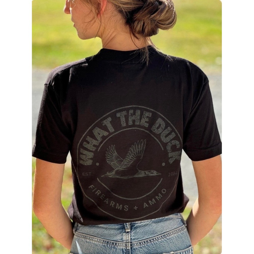 What The Duck Firearms & Ammo  T-Shirt Unisex New Multiple Colors Sizes Made USA